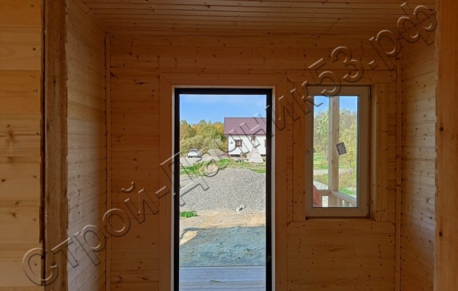 4 Каркасно-щитовой дом Д-3, 9х7.5м, 67.5 М², Мурманская область,  Кольский район, гп Кильдинстрой (5)